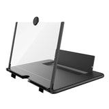 Black 18-Inch Ultra-Clear Portable Retractable HD Mobile Phone Screen Magnifier - Eye Protection V888-ELOSUNG39944