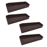 4PCS Downspout Splash Block Rain Gutter Downspout Extensions Fixable Downspout Extender with 8 V1294-YM0901-3111230346411