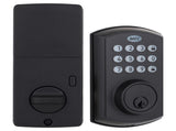 MEC Digital Motorised Smart Lock 50 User Codes Auto-Lock Backlit Keypad Matte Black MEC-MED50MB