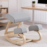 Artiss Kneeling Chair Ergonomic Posture Chair with Memory Foam Balance Stool for Home Office Gaming KCHAIR-G-01-GY