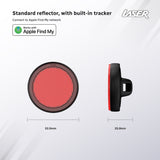 Laser Round Red Reflector Smart Tag V1031-TG-RORR25-689