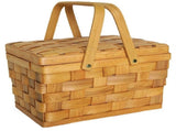 France Style Picnic Basket Bread Baskets Hiking Storage Box Cake Table Decorating Food Photography V1369-AZ3-W-11936