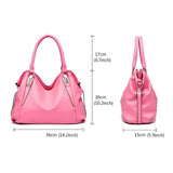 Fashion Womens Handbags Ladies Purse Satchel Shoulder Bags Tote Leather Bag V1369-AZ3-W-10956