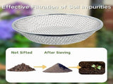 Soil Sifter for Gardening, Rock Sifter for 5gallon Bucket, Dirt Sifter Compost Sifter, Sifter for V1369-AZ3-W-11387