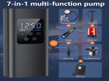Bicycle pump - Electric bicycle pump - Bicycle pumps - 150 PSI electric air pump - 6000 mAh V1188-MS-313-0300