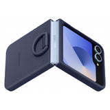 Samsung Silicone Case with Ring for Galaxy Z Flip6 - Dark Blue V578-EF-PF741TNEGWW