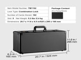 Graded Card Storage Box, 5 Slots, Graded Sports Cards Holder Carrying Case with Coded Lock Foam V952-FJKSNHMMS162LU13NV0