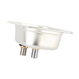 G1/2 Stainless Steel Automatic Cup Washer Cleaner Glass Rinser for Bar Pub RestaurantS V1294-YM0901-3118200178111
