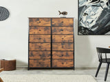 Levede Storage Cabinet Tower Chest 150 Pcs CH1098-12-BR