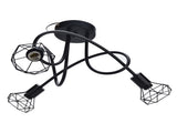 3 Heads Pendant Light Hollow Iron Ceiling Lamp Base for Bedroom Dining Room Living Room for E14 Bulb V1294-YM0523-3119210252211