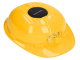 Hard Hat with Solar Fan Plastic Ventilated Safety Helmet Breathable Hard Cap with Removable Lining V1294-YM0901-3111230238113