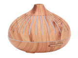 Essential Oil Diffuser Humidifier with Colorful Lights Wood Grain Quiet Remote Control Auto Shut Off V1294-YM0901-3113240306311