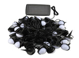 Solar Light String 50 Bulbs Cordless Decorative IP66 Waterproof Light String for Outdoor Yard Garden V1294-YM0901-3119240075411