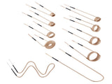10Pcs Magnetic Induction Heater Coil, Inductor Heat Accessories, Mini Heater Coil Kit with V952-CGYJRQXQTJ10HY9QI001V0