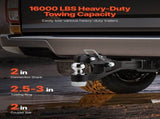 Pintle Hook, 7256 kg Capacity, Pintle Hook Hitch for 50.4 mm Hitch Hook Military Receiver, V952-LJQXHTGDGQ2IPCCGVV0