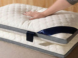 Standard Size Soft Bed Pillow, 17x27 Inch Sponge Fill for Sleeping Side Back Stomach, Ergonomic V1366-AZ2-W-14835