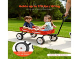 Pull-Along Wagon for Kids, 101 cm Toddler Wagons, Supports up to 80kg, All-Terrain Wagons with V952-JSKETTLC39YCTXPY0001V0
