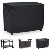 Waterproof Outdoor Prep Movable Dining Cart Pizza Oven Patio Grill Table Cover 104*61*81Cm Smile V1189-LWWAL-20260327-04459