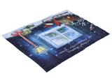 Christmas Style Curtain Personalized 3D Digital Printing Blackout Curtains Waterproof Cloth Shower V1294-YM0523-3117210203312