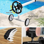 Aqua Buddy Pool Cover Roller 6.55m Adjustable Swimming Pool Solar Blanket Reel PC-ROLLER-64