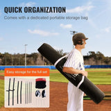 7x7 ft Baseball Softball Practice Net, Portable Baseball Training Net for Hitting Batting Catching V952-77YCWPJXLW772BBXWV0