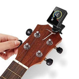 4 PCS Guitar Tuner Rechargeable Clip on Tuner for Guitar, , Ukulele,Violin Suit for Professional or V1366-AZ2-W-16254