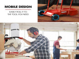 Baumr-AG Dust Collector Extraction Cyclone Woodworking Portable Catcher Workshop V219-VACDSTUMCADD8