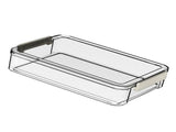 A4 Paper Storage Box Durable Clear Document Organizer Project Box for Magazines Photos Stamps V1294-YM0901-3117240058311