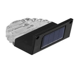 4pcs Solar Light IP65 Waterproof Deck Lamp Warm Light and RGB Mode Decorative Lamp for Courtyard V1294-YM0901-3119210114411