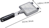 Waffle Mold Pan - Aluminum Nonstick Waffle Baking Dish for DIY Breakfast Waffles V1263-JX-4471