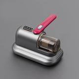 Grey and dark red Wireless Mite Vacuum Cleaner with UV Light - High Suction Handheld Bed Dust Mite V888-ELOSUNG51228