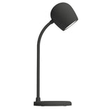 Kreafunk Ellie Lamp W/ Qi Charger And Bluetooth Speaker - Black V398-KFEW02