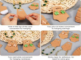 1000 Pcs Necklace Display Cards with Adhesive, Jewelry Bracelet Cards, Keychain Packaging Holder, V1259-DP01-A-5744
