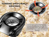 Hot Air Popcorn Popper, Air Popcorn Maker with Measuring Spoon, Compact 10inch Home Popcorn Machine, V1369-AZ3-W-23504