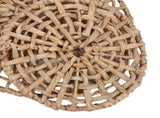 Wall Basket Decor 50cm 35cm 25cm Diameter 3D Design Handmade Round Rattan Woven Wall Ornament for V1294-YM0901-3115250019311
