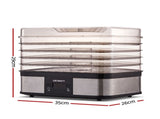 Devanti 5 Trays Food Dehydrator FD-B-1159-SS