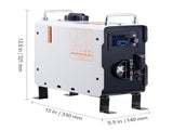2KW Diesel Heater, 12V/24V All in One Diesel Air Heater, with Bluetooth APP Control, Remote Control V952-CYJRQHWKLS2KWXH0UV3