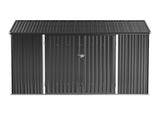 Giantz Garden Shed Galvanised Steel 3.05x1.5M Outdoor Storage Shed Workshop House Shelter SHED-FLAT-5X10-GY-ABC