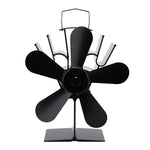 Wood Heater Fan Eco Heat Powered Self-Powered Silent for Fireplace Stove Burner V201-W11341831