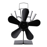 Wood Heater Fan Eco Heat Powered Self-Powered Silent for Fireplace Stove Burner V201-W11341831