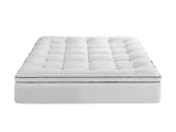 Giselle Bedding Double Mattress Topper 5cm Coral Fleece TOPPER-FLEECE-5-D
