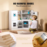 Kitchen Playset Kids Pretend Cooking Play Toy 24 Piece Accessories White V952-ZTCFWJTZBSZJNRNQAV9