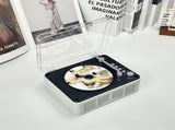 Retro CD Music Player with Bluetooth and FM Radio Multifunctional Home Audio System White V1263-JX-6955-1