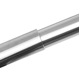 Marlow Silver Double Curtain Rod Steel Pole Pommel Set Extendable Adjustable CD1019-SL_NZ