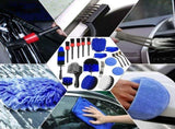 20Pcs Car Wheel Tire Cleaning Brush Set, Car Detailing Kit, Car Detailing Brush Set V1192-AZ-W-11204