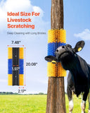 Livestock Scratching Brush, 6 Pcs Horse Brush with 12 Screws, 20 x 7.5 in Cow Scratcher, for Back V952-SCZNS6JDH00096TWIV0