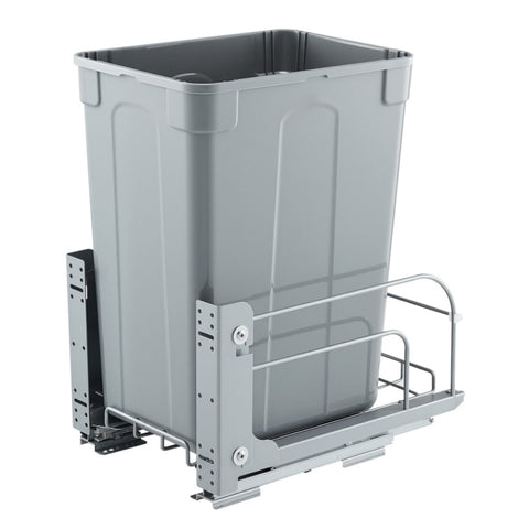 VEVOR Pullout Trash Can for Kitchen Cabinets, Garbage Waste Recycling Bin, Under Mount Waste V952-CFLJTDTDTHSYKL1U7V0