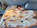 Summer Quilt Single Cartoon Child Cartoon Silk Feather Cotton Blanket Soft Lightweight Coverlet V1294-YM0716-3117220133411