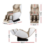 Livemor Massage Chair Electric Recliner Home Massager 3D OLIN MASCHR-B-3D-OLIN-BG