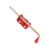 17.3in Farm Gate Anchor Farming Livestock Fence Gate Drop Rod Cattle Gate Accessory for Tube Gate V1294-YM0901-3111250059811